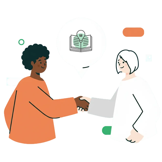 People shaking hands